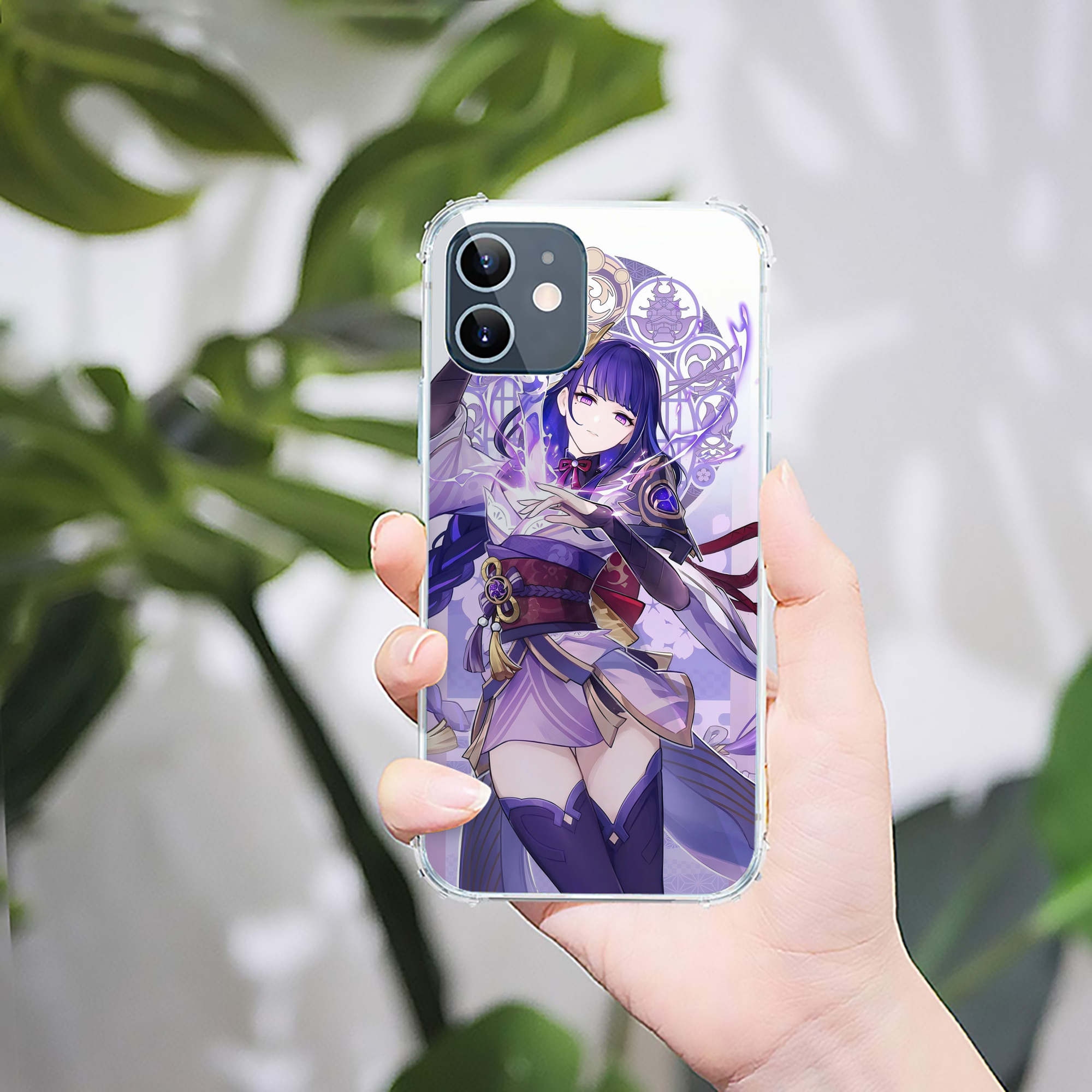 げんし神 genshin 【iPhone 12シリーズ対応】透明スマホケース（クリアソフトケース）
